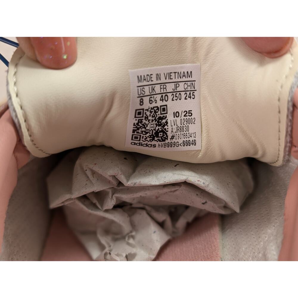 Adidas Samba Ruffle Stripes Pack Wonder Mauve JR8830 - Women's Size 8 New In Box - Picture 9 of 16